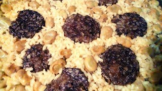 ARROZ CON HABAS Y MORCILLA  Recetas de cocina fáciles y económicas [upl. by Oz]