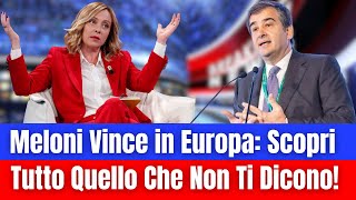 Fitto vicepresidente UE la MOSSA SEGRETA di Giorgia Meloni [upl. by Poole]