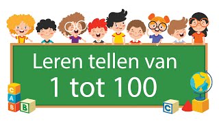 Leer Tellen van 1 tot 100 niveau 3 Educatieve KinderVideo voor Telvaardigheden [upl. by Najram]