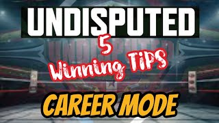 Undisputed How To Get A Perfect Fight Camp in Career Mode undisputedboxinggame [upl. by Lee949]