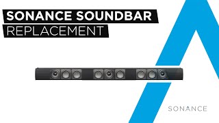 Sonance  Soundbar Grille Replacement Process [upl. by Rebel]