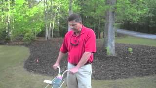 Bermuda Lawn Top Dressing Demonstration [upl. by Sokul953]