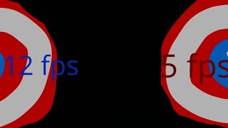 12 FPS VS 5 FPS [upl. by Sane700]