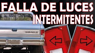 ✅COMO CORREGIR EL ERROR DE INTERMITENTES ESTATICAS✅MIS DIRECCIONALES SE QUEDAN PRENDIDAS✅CHEVROLET✅ [upl. by Brawley]