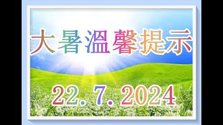 大暑227 2024的養生溫馨提示！附多款湯水！（有字幕） [upl. by Prasad981]