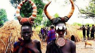 Mursi Tribe of the Omo Valley South Ethiopia [upl. by Kruter]