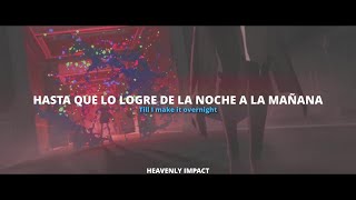 Qveen Herby and Richard Carter  OvernightLe monde  Sub español  lyrics Full [upl. by Lauter]