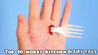 Top 10 Worst Kitchen Injury Fails  The Season 5 [upl. by Reames972]