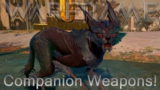 Warframe  Beast Claws Companion Weapons [upl. by Winona]