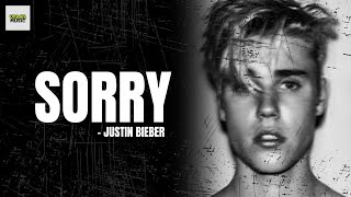 SORRY  JUSTIN BIEBER LYRICS [upl. by Nadab446]