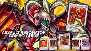 RED DRAGON ARCHFIEND Deck Assault Resonator Combo Guide vs Meta Decks  Yugioh Master Duel [upl. by Hyacintha36]