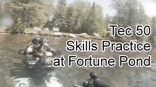 Tec 50 skills practice at Fortune Pond  July 2022 [upl. by Llerehs]