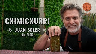 Chimichurri casero receta argentina fácil y deliciosa  Juan Soler On Fire [upl. by Akerahs510]