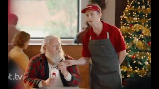 Wendys Commercial 2023 Santa Claus Holidays Ad Review [upl. by Earej]