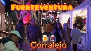 Corralejo night tour🤩🍺🍷 [upl. by Oivatco]