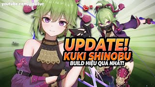 Update Build Kuki Shinobu Hiệu Quả Nhất Sai Lầm Lớn Nhất Khi Build Cần Tránh Đội Hình TDV Vũ Khí [upl. by Archy155]