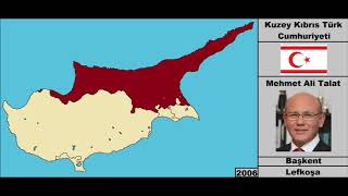 Kuzey Kıbrıs Türk Cumhuriyeti Kuruluştan Günümüze Harita [upl. by Kaspar]