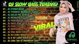 DJ SLOW FULL BASS TERBARU 2024 🌾DJ CIINAN BANA • DJ TUNGKEK MAMBAOK RABAH • VIRAL [upl. by Rufus]