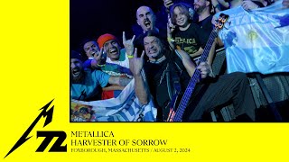 Metallica Harvester of Sorrow Foxborough MA  August 2 2024 [upl. by Ainoda]