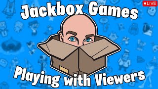 🔴Jackbox Games Live🔴  Playing with Viewers  Quiplash  Drawful  Fibbage  Trivia  And More [upl. by Hillyer]