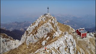 Ferrata del centenario monte Resegone da Brumano valle imagna BG [upl. by Ahsilrae]