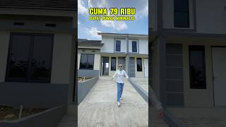 Rumah Minimalis Cuma 79 Ribu Tanpa Dp 300 Jutaanshorts [upl. by Stephine]