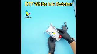 DTF White Ink Shaker Rotator Avoid Precipitation dtf dtfprint dtfwhiteink [upl. by Goldina383]