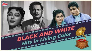 पुरानी धुनों का रंगीन सफर  Black and White Hits in Living Color  Old Hindi Songs [upl. by Noraj849]