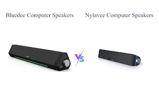 🔊 Computer Soundbar Comparison Bluedee vs Nylavee 🎶 [upl. by Weiman]