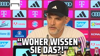 Tuchel stichelt gegen Pavard quotHat nur seine eigene Situation im Kopfquot  FC Bayern [upl. by Ahsinrac]