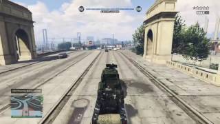 GTA 5  Insurgent Custom towing AA Trailer [upl. by Codie793]