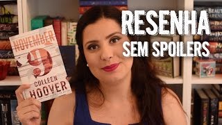 Novembro 9 da Colleen Hoover  Resenha Sem Spoilers  Vamos Ler [upl. by Grindle]