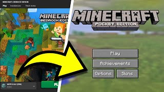 How I Switched Minecraft Bedrock Versions [upl. by Peri671]