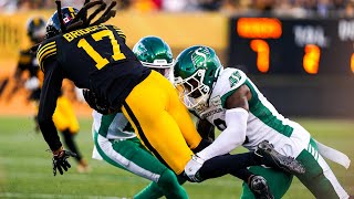 CFL 2024 Recap Saskatchewan  Hamilton  week 2 [upl. by Annez]