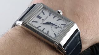 JaegerLeCoultre Reverso Tribute Duo Q3908420 Luxury Watch Review [upl. by Ferdinande]