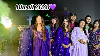 Diwali Vlog 2023  Celebrating Diwali With Family amp Friends  SAMREEN ALI VLOGS [upl. by Grail]