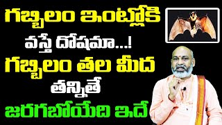 Gabbilam Intloki Vaste Doshama In Telugu  గబ్బిలం తల మీద తన్నితే జరగబోయేది ఇదే  Bhakti9am [upl. by Kyre327]