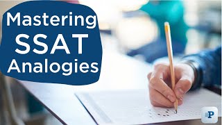 Mastering SSAT Analogies [upl. by Artiek]