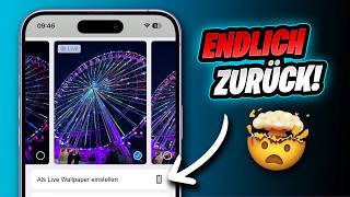 Jetzt Neu JEDES Video als iPhone Live Wallpaper einstellen 🔥 [upl. by Etteniuqna]