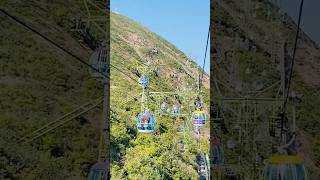 Cable Car  Hongkong Ocean Park skycar cablecar visitingHK HK [upl. by Ninnette915]