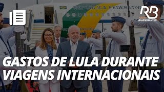 LULA gastou R 16 MILHÕES com aluguel de carros em viagens internacionais VEJA [upl. by Ewolram]