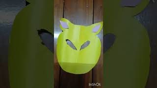 Animal face mask making artandcraft craft maskmaking [upl. by Ancilin251]