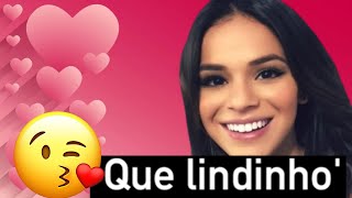 Bruna Marquezine pega todos de surpresa tem Recaída no Amor e acaba elogiando ex quotLindinhoquot [upl. by Latrice]