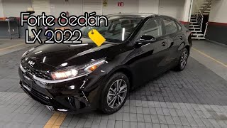 KIA Forte LX 2022  ¡Review Hecho en México [upl. by Enitnatsnoc]