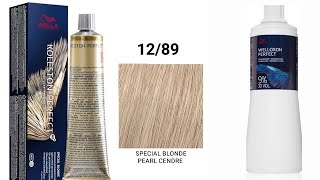 Koleston Perfect ME Special Blondes 1289 Root Coverage [upl. by Ettedo]