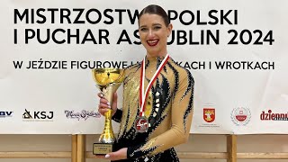 Mistrzostwa Polski 2024  FS SENIOR ELITE  Magdalena Staszewska 🥇🇵🇱 [upl. by Yauqram]