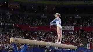 Anastasia Kolesnikova  2000 Sydney Olympics Team Final  Balance Beam [upl. by Atihana]