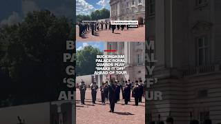 Buckingham Palace royal guards play ‘Shake It Off’ ahead of tour [upl. by Lemrej707]