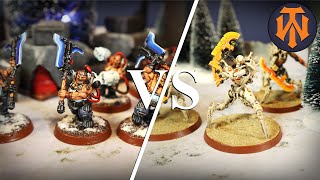 66 Leagues of Votann VS Necrons 40k Battle Report 10th Edition Combat Patrol [upl. by Breban]