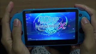 PS Vita Gameplay Hatsune Miku Project Diva X [upl. by Queri]